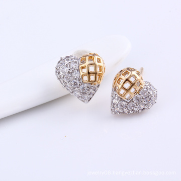 Xuping Fashion Muticolor Heart New Design Zircon Earring (24804)